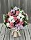 Букет цветов из: Альстромерии, Гвоздики, Розы и Хризантемы в Ивне