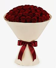 Букет 101 Бордовая роза Блэк Бакарра в Ивне