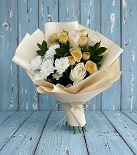 Букет цветов из:  Розы и Хризантемы в Ивне