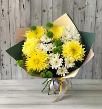 Букет цветов из:  Хризантемы #REPLACE_PRED# Ивне