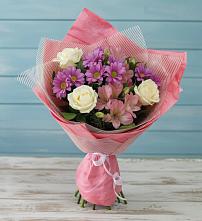 Букет цветов из:  Герберы #REPLACE_PRED# Ивне
