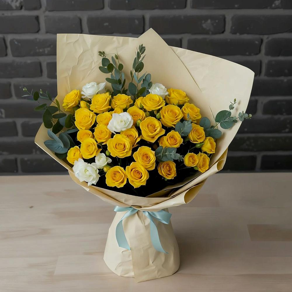 Букет цветов из: Розы в Ивне