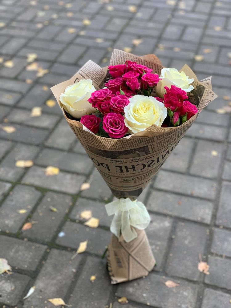 Букет цветов из: Розы в Ивне