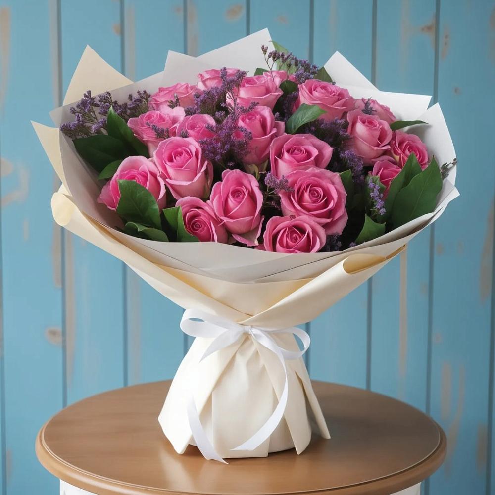 Букет цветов из: Розы в Ивне