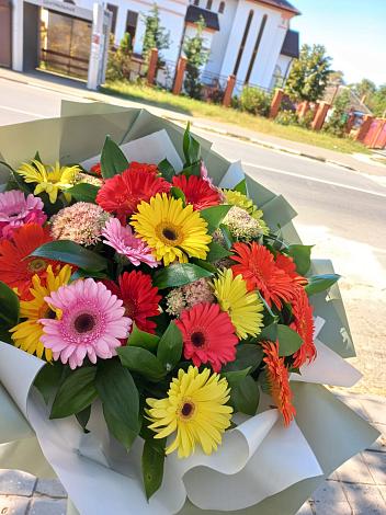 Букет цветов из: Герберы в Ивне