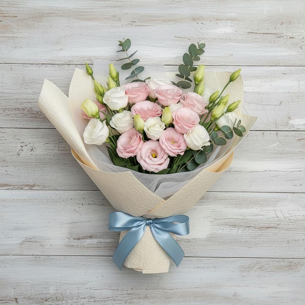 Букет цветов из: Лизиантусы в Ивне